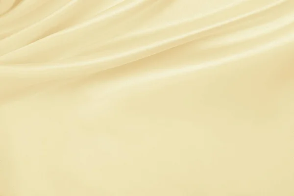 Smooth Elegant Golden Silk Satin Luxury Cloth Texture Can Use — Stock Photo, Image