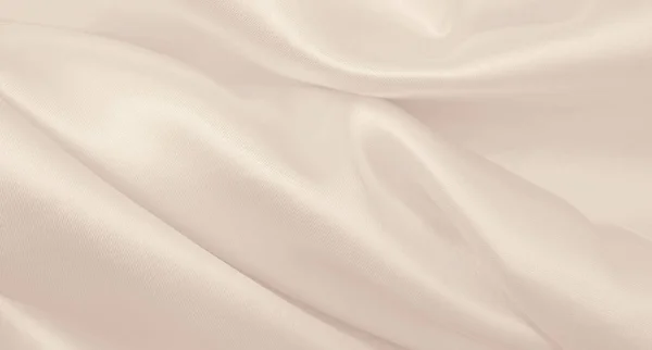 Lisse Élégante Soie Dorée Satin Texture Tissu Luxe Peut Utiliser — Photo