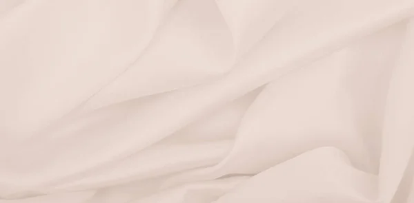 Lisse Élégante Soie Dorée Satin Texture Tissu Luxe Peut Utiliser — Photo