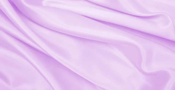 光滑雅致的淡紫色丝绸或缎子质感可用作婚礼背景 豪华背景设计 — 图库照片