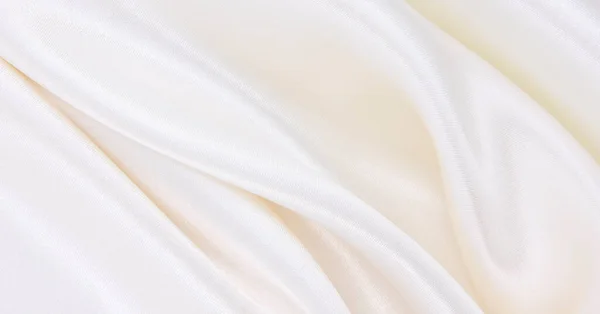 Suave Elegante Seda Blanca Satén Textura Tela Lujo Puede Utilizar —  Fotos de Stock