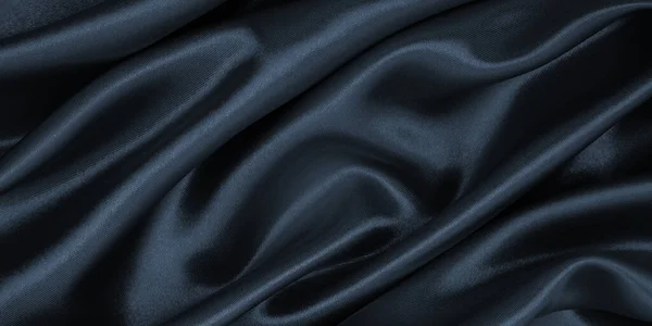 Гладкий Элегантный Темно Серый Шелк Атласная Текстура Использоваться Качестве Абстрактного — стоковое фото