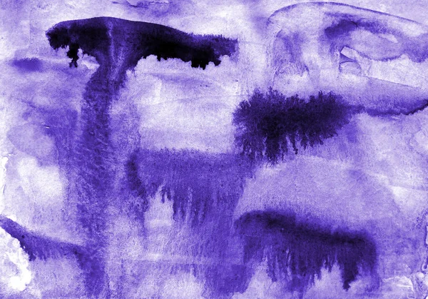 Aquarela Lilás Abstrato Textura Papel Pode Usar Como Fundo — Fotografia de Stock