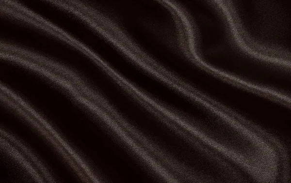 Tekstur Sutra Coklat Atau Satin Yang Halus Dapat Digunakan Sebagai — Stok Foto