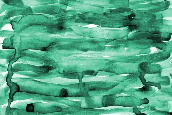 Анотація Зеленого Акварелі Текстурі Паперу Може Використовуватись Фон — стокове фото