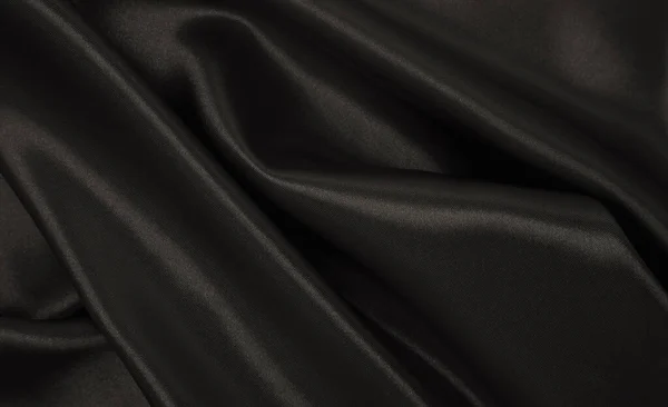 Glatte Elegante Braune Seiden Oder Satin Textur Kann Als Abstrakter — Stockfoto