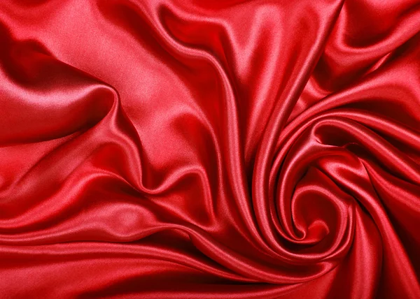 Elegant red silk — Stock Photo, Image