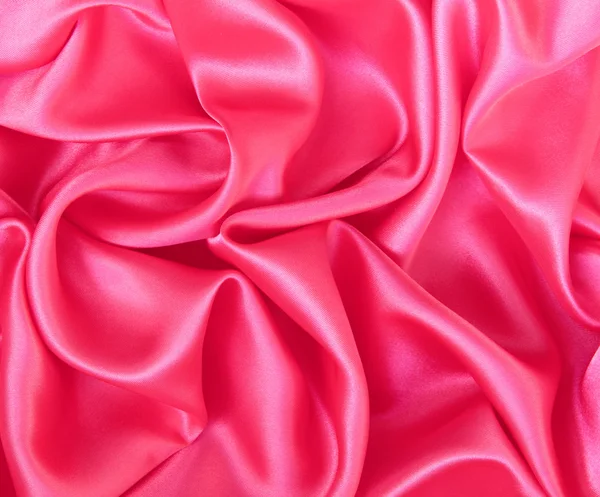 Pink silk  background — Stock Photo, Image