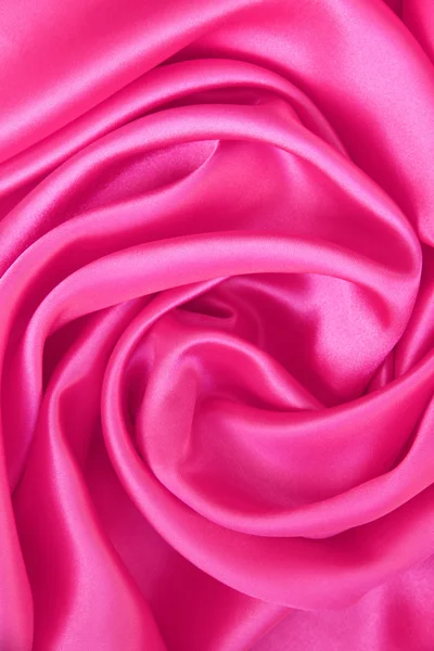 Seta rosa liscia — Foto Stock
