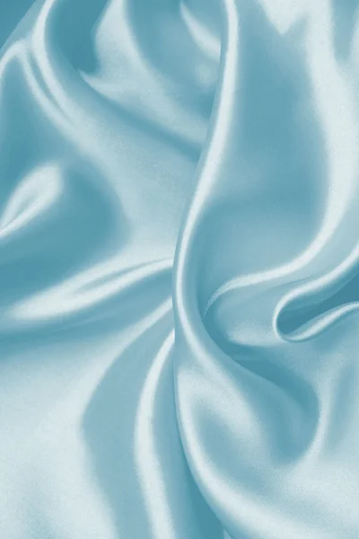Elegante seta blu — Foto Stock