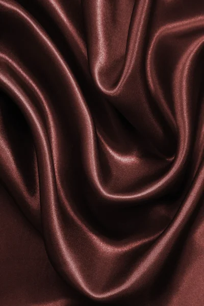 Seda de chocolate marrom — Fotografia de Stock