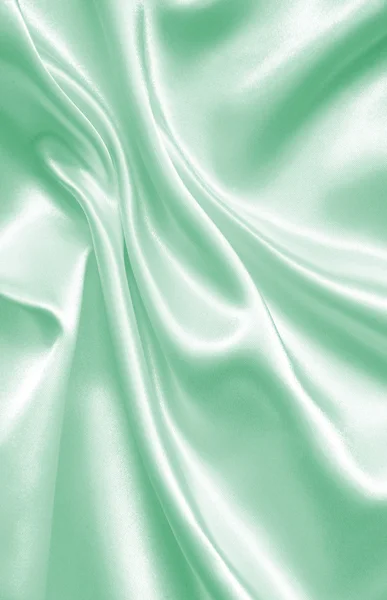 Elegant green silk — Stock Photo, Image