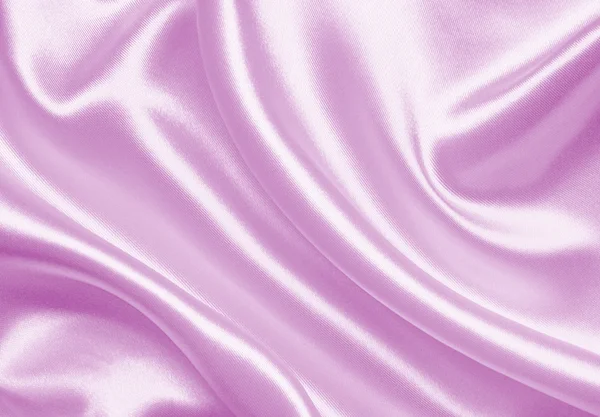 Smooth elegant pink silk — Stock Photo, Image