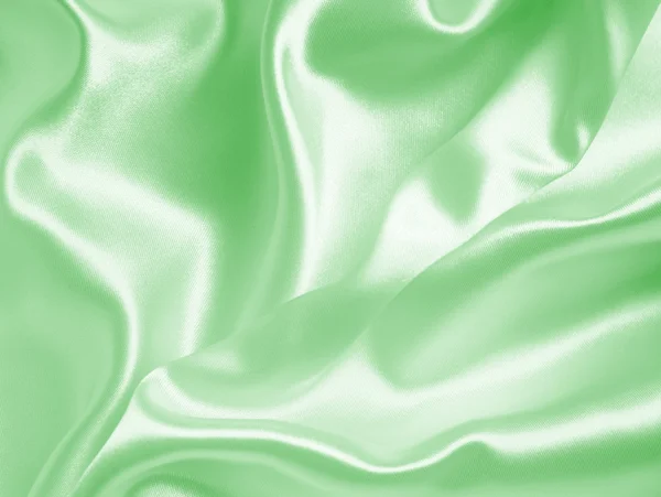 Elegante seta verde — Foto Stock