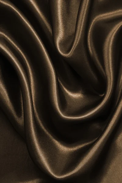 优雅的棕色丝绸 — 图库照片