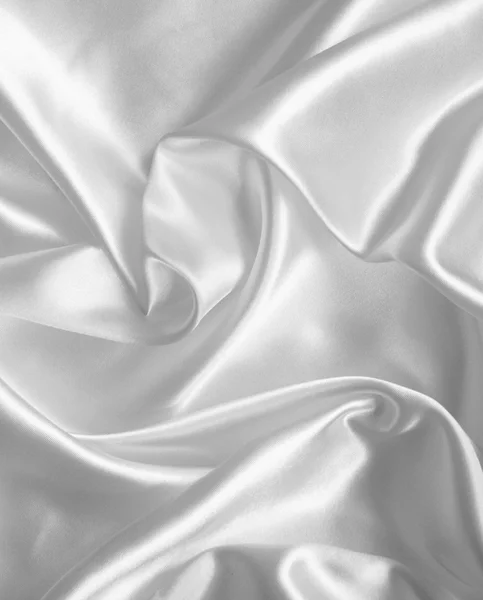 Sutra putih yang halus dan elegan — Stok Foto