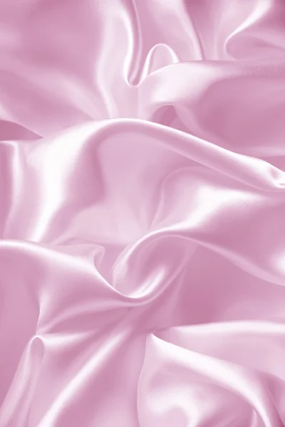 Elegante seta rosa liscia — Foto Stock