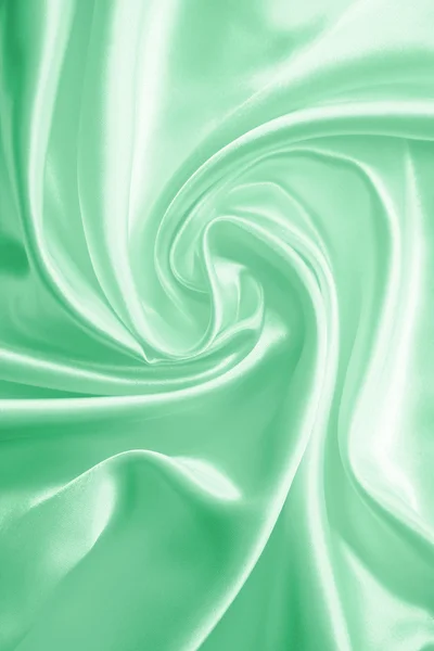 Elegant green silk — Stock Photo, Image