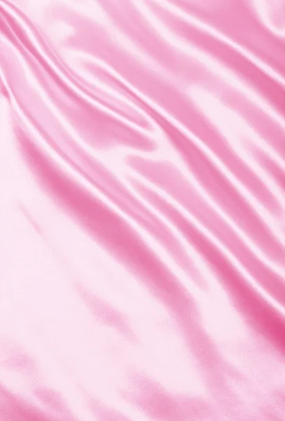 光滑优雅粉红色丝绸 — 图库照片