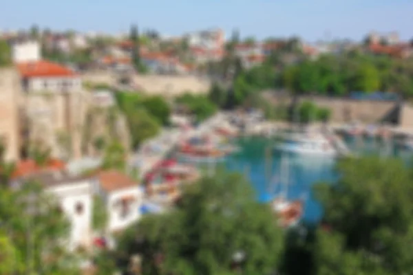 Antalya town harbor — Stock Photo, Image
