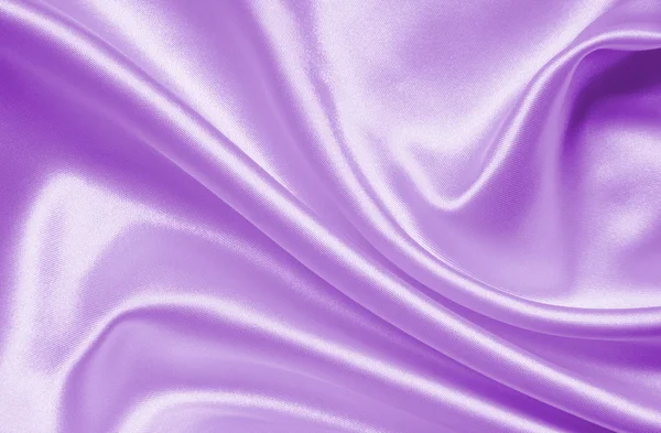 Smooth elegant lilac silk — Stock Photo, Image