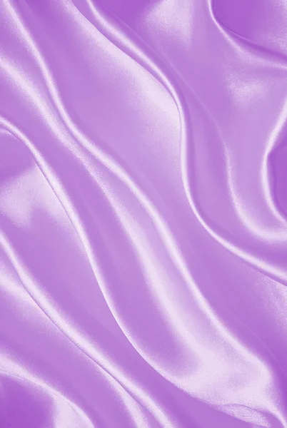 Gładkie elegancki fioletowy struktury jedwabiu lub satyny jako tło — Zdjęcie stockowe