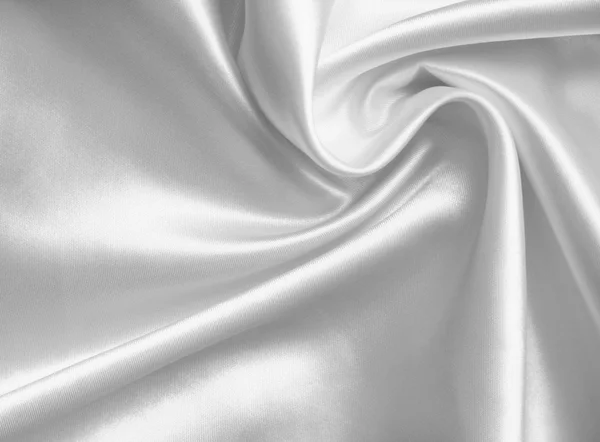 Smooth elegant white silk or satin texture as wedding background