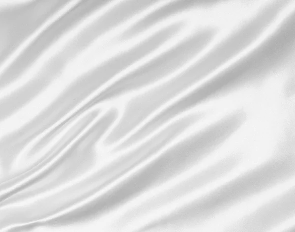 Seda blanca elegante lisa o textura del satén como fondo de boda —  Fotos de Stock