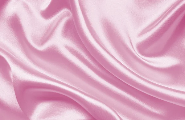 Seda rosa elegante lisa o textura satinada como fondo —  Fotos de Stock