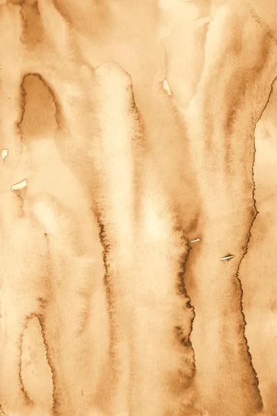 Abstract watercolor on paper texture as  background. In Sepia to — Stock Photo, Image