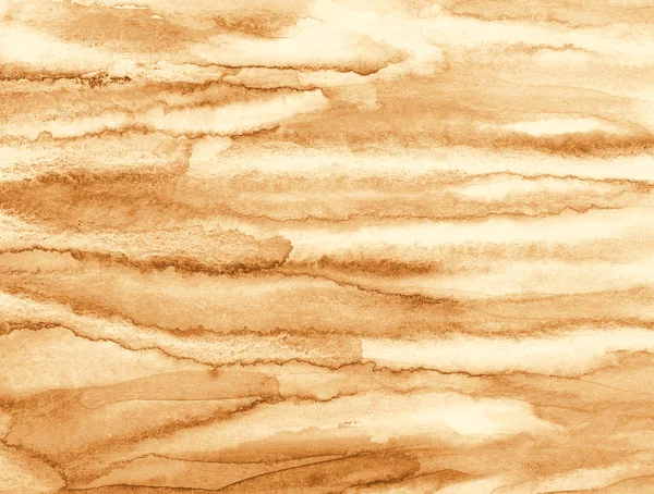 Aquarela abstrata na textura do papel como fundo. Em Sepia ton — Fotografia de Stock