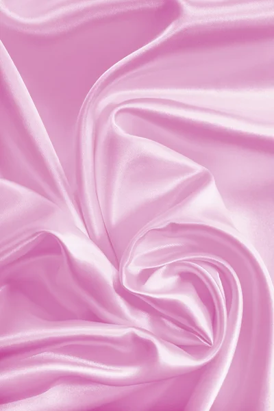 Smooth elegant pink wedding satin — Zdjęcie stockowe