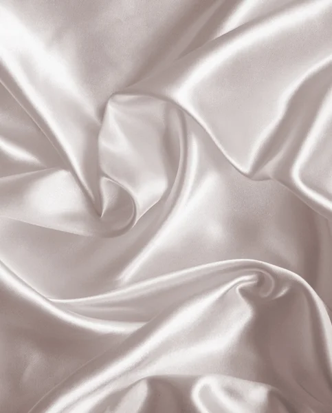 Liso elegante seda blanca o satén —  Fotos de Stock