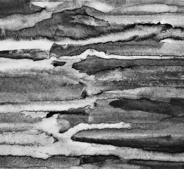 Abstract black and white watercolor — Stock Photo, Image