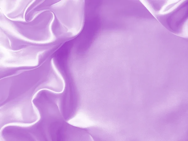 Гладкий элегантный фиолетовый шелк — стоковое фото