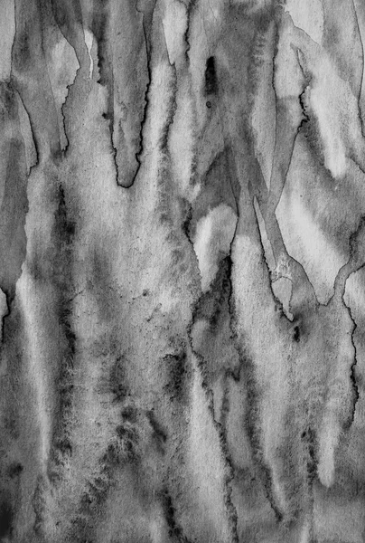 Абстрактний чорно-білий акварельний фон — стокове фото