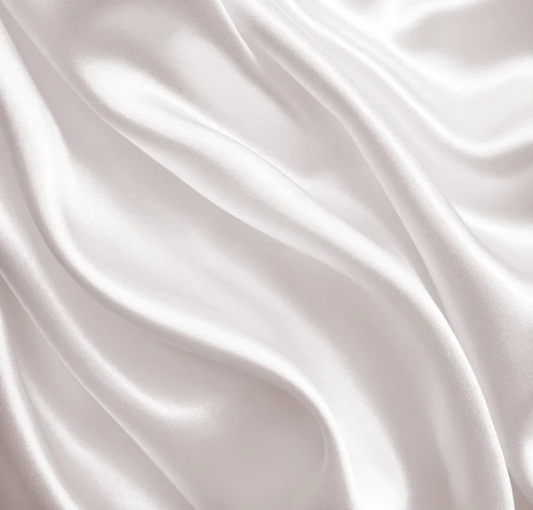 Liso elegante satén blanco —  Fotos de Stock