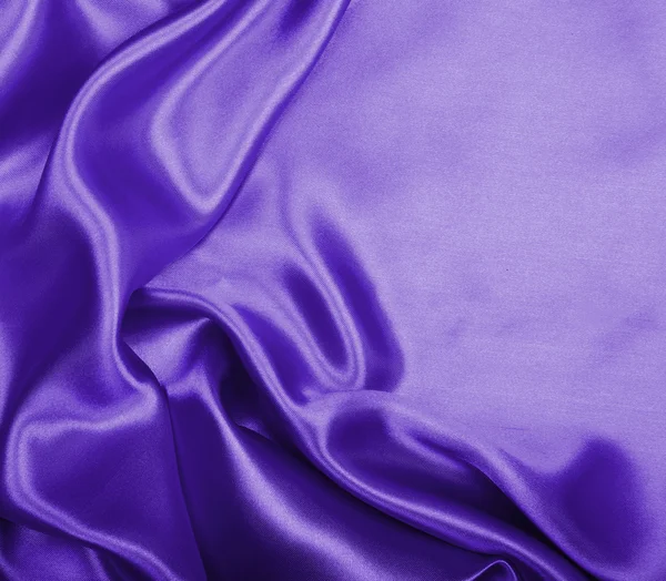 Glatte elegante lila Seide oder Satin Textur als Hintergrund — Stockfoto
