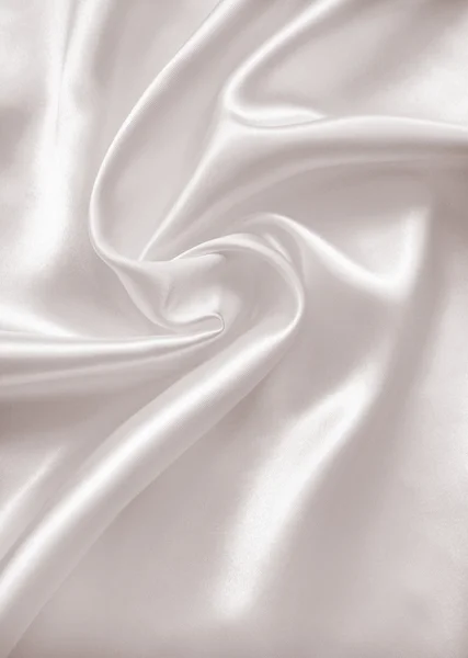 Smooth elegant golden silk as background. In Sepia toned — Stock Photo, Image