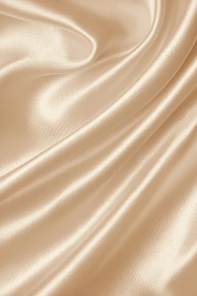 Soepele elegante gouden zijde als achtergrond. In Sepia toned — Stockfoto