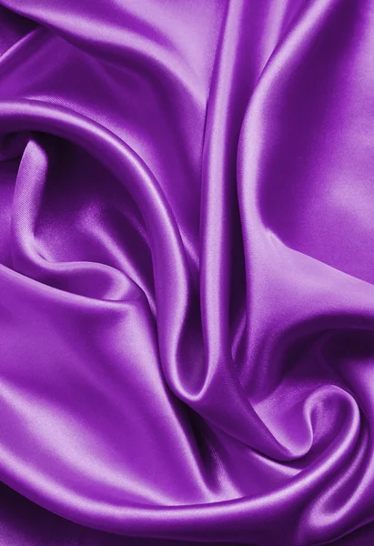 Texture lisse et élégante en soie lilas ou satin comme fond — Photo