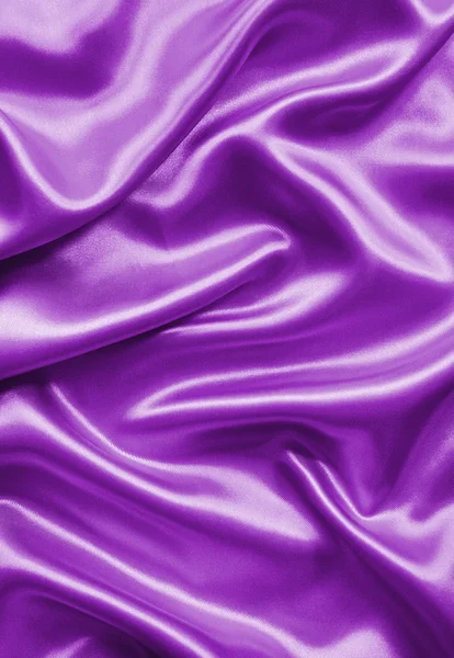 Glatte elegante lila Seide oder Satin Textur als Hintergrund — Stockfoto