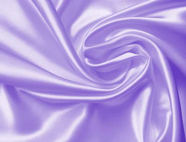 Smooth elegant lilac silk or satin texture as background — Stock Photo, Image