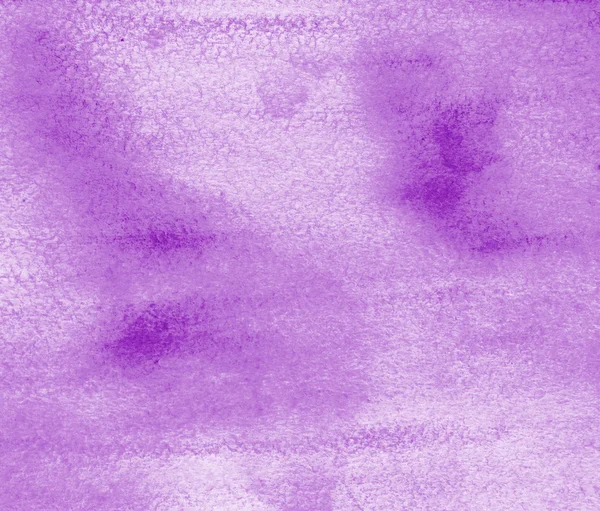 Aquarelle lilas abstraite sur texture de papier — Photo