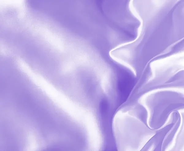 Smooth elegant lilac silk or satin texture as background — Stock Photo, Image