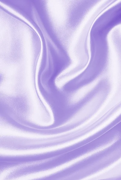 Smooth elegant lilac silk or satin texture as background — Stock Photo, Image