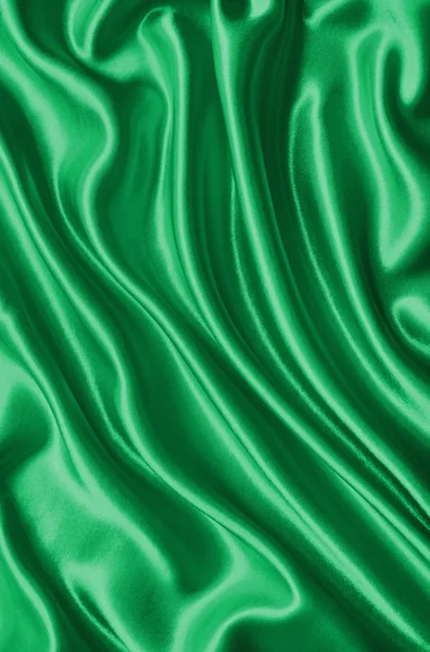 Tekstur hijau atau satin yang elegan sebagai latar belakang — Stok Foto