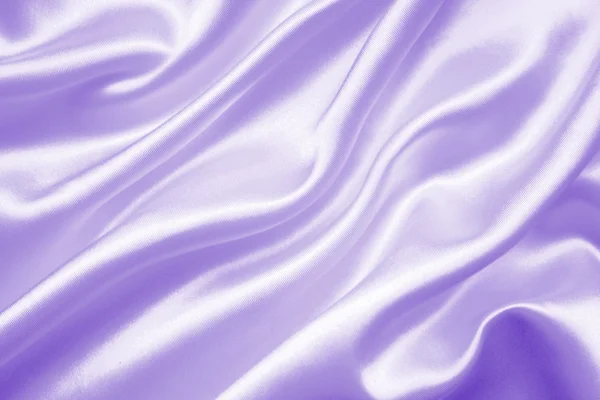 Smooth elegant lilac silk or satin texture as background — Stock Photo, Image