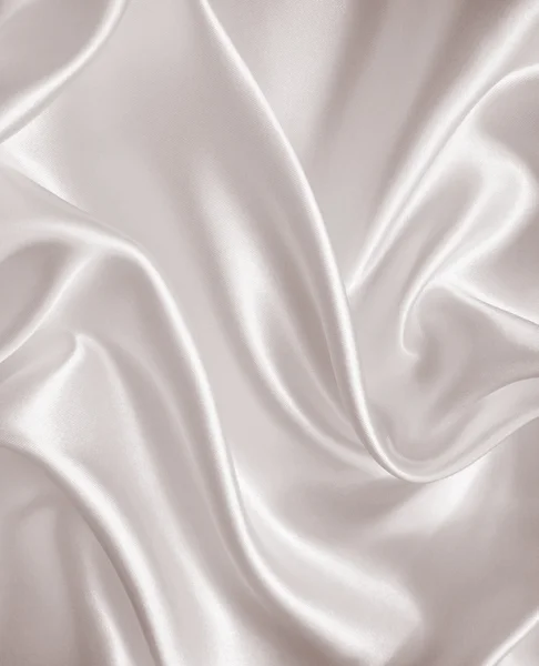 Smooth elegant golden silk or satin as background. In Sepia tone — Stock Photo, Image