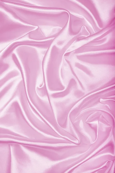 부드럽고 우아한 핑크 실크 나 새틴 질감 배경으로 — 스톡 사진